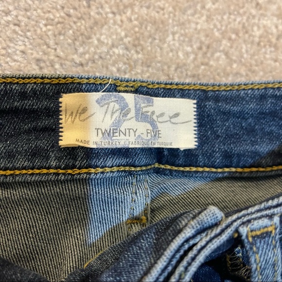 NWT Free People Raw High Rise Jeggings - Picture 15 of 16